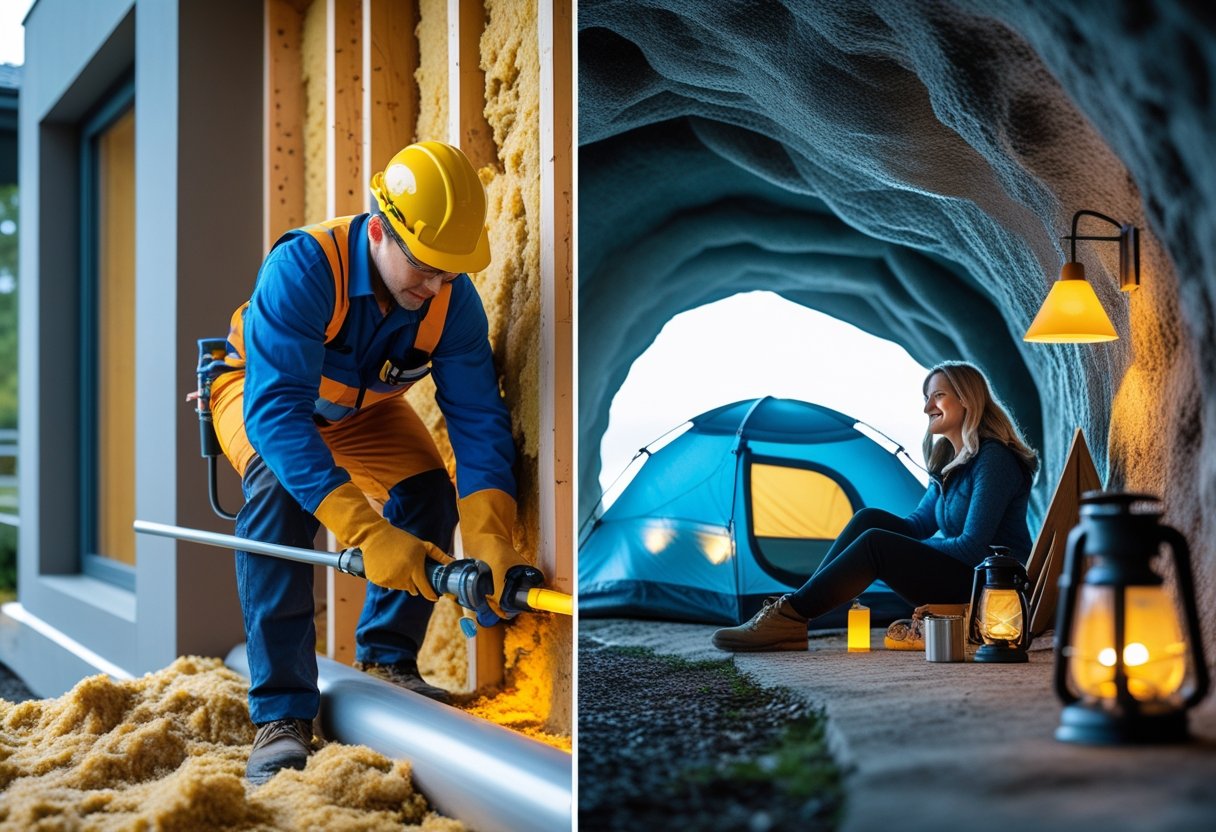 Sådan optimerer du dit hjem med hulmursisolering og telt til camping i tunnelen